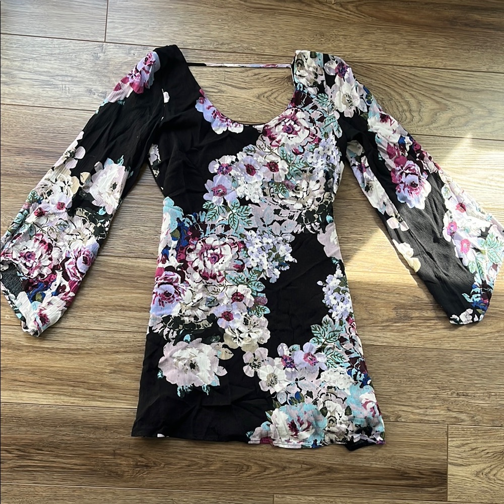 Francesca’s floral dress